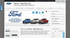 Desktop Screenshot of farrow-wardford.com